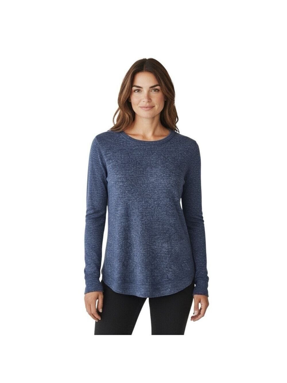 Buffalo David Bitton Women's Blue Long Sleeve Pullover Sweater Size S